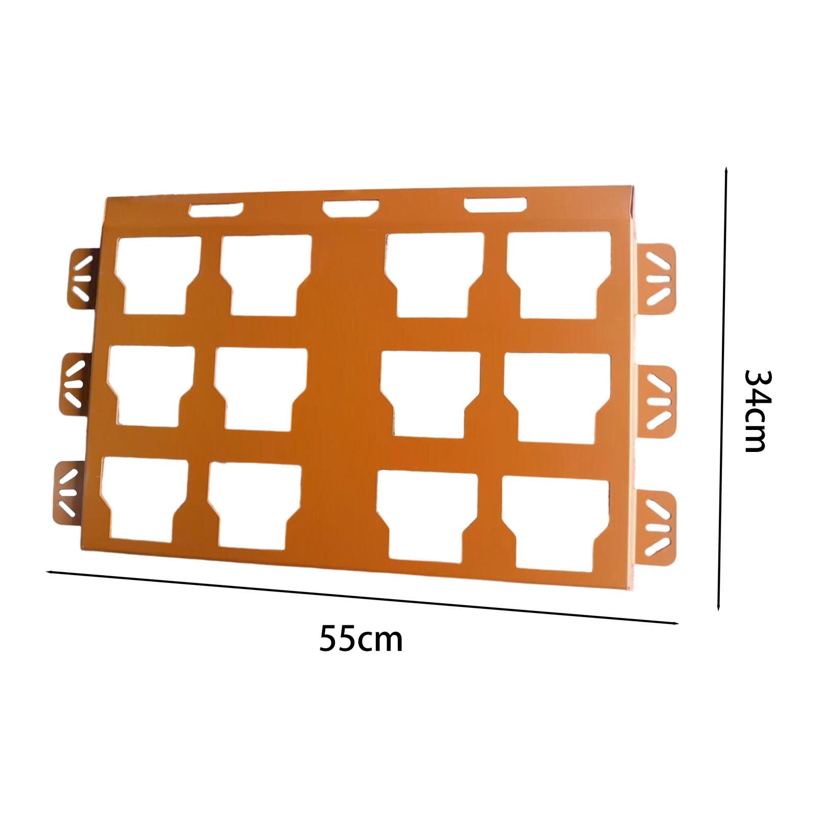 Workshop Tools Board - Heavy Duty Tool Mounting Plate Secure