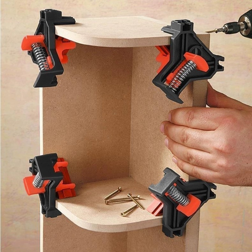 4pcs 90° Right Angle Clamp Fix - Angle Clamp 90 ulasan dan harga