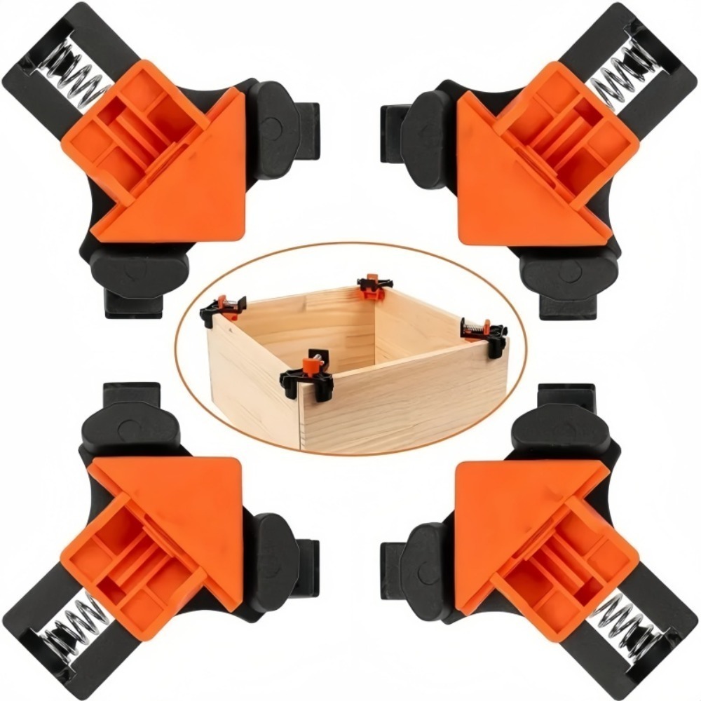 4pcs 90° Right Angle Clamp Fix - Angle Clamp 90 ulasan dan harga
