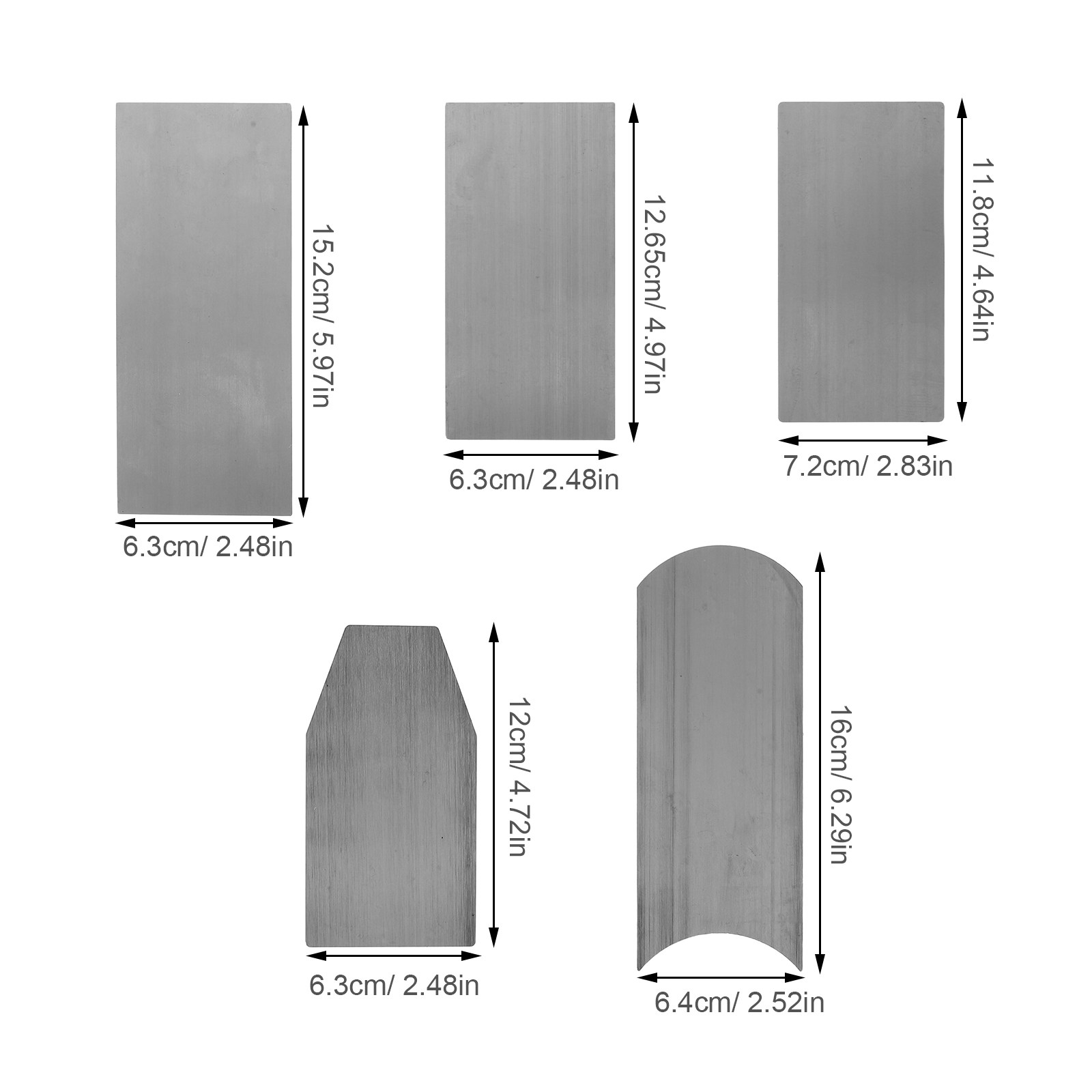 6Pcs Multi-Use Woodworking Car - Card Scraper Cabinet ulasan dan harga