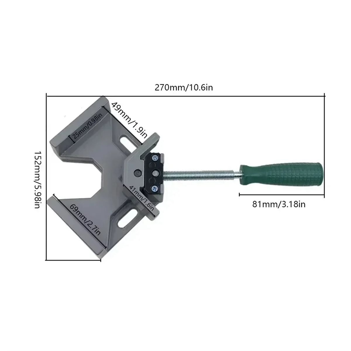 A74U 90 Degree Right Angle Cla - Angle Clamp 90 ulasan dan harga