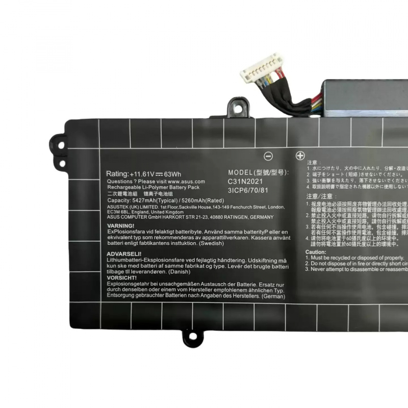 C31N2021 Laptop Battery For As - Tools Qa ulasan dan harga