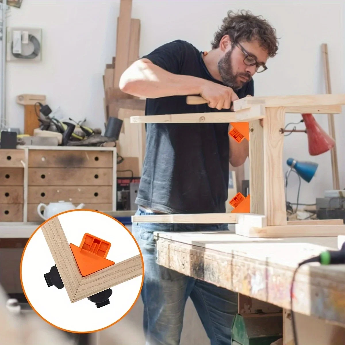 Right Angle Woodworking Clamp  - Angle Clamp 90 ulasan dan harga