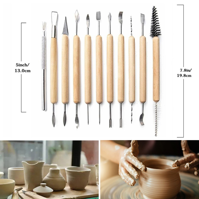 32 piece pottery tools set/Han - Tools Qa ulasan dan harga