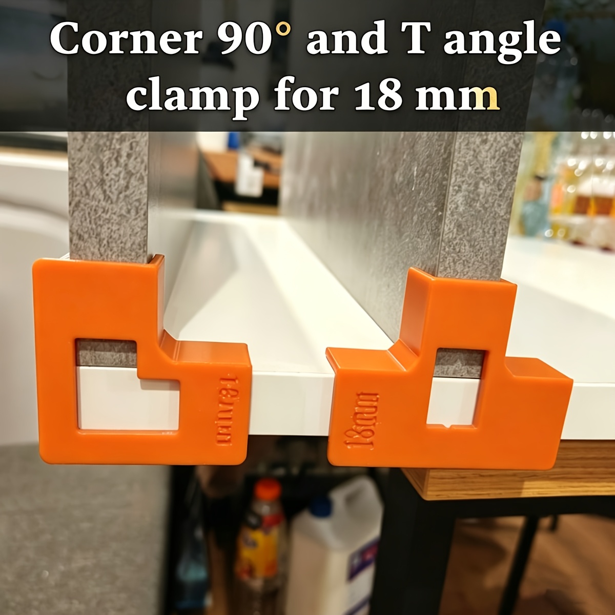 4Pcs 90° Right Angle & T‑Shape - Angle Clamp 90 ulasan dan harga